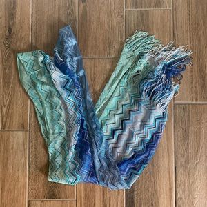Missoni sheer scarf